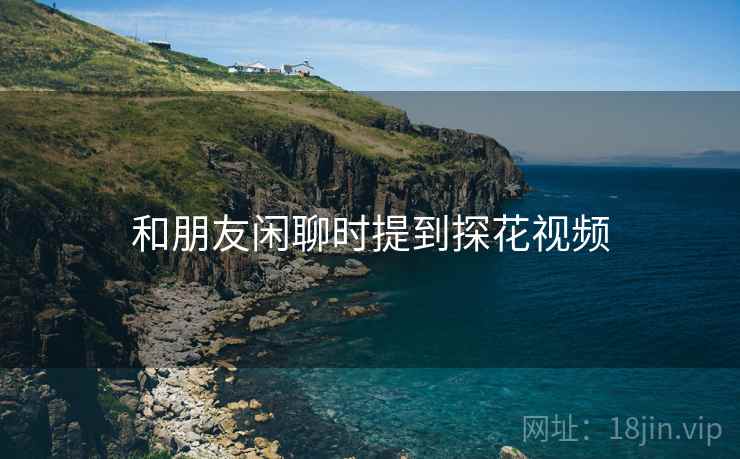 和朋友闲聊时提到探花视频