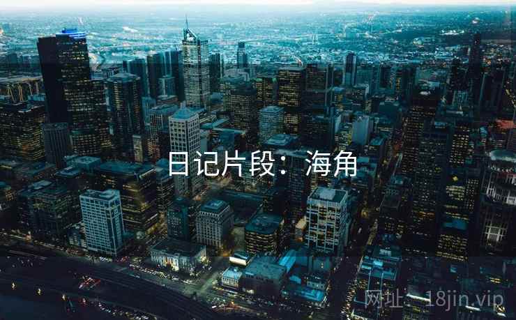 日记片段：海角