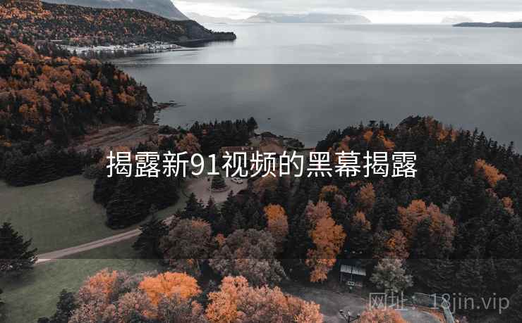 揭露新91视频的黑幕揭露 揭露新91视频的黑幕揭露