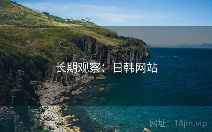 长期观察：日韩网站